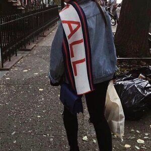 New Urban Outfitters Be All End All Knit Faye Fringe Scarf